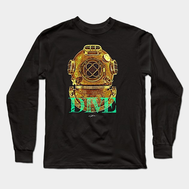 DIVE Long Sleeve T-Shirt by jcombs